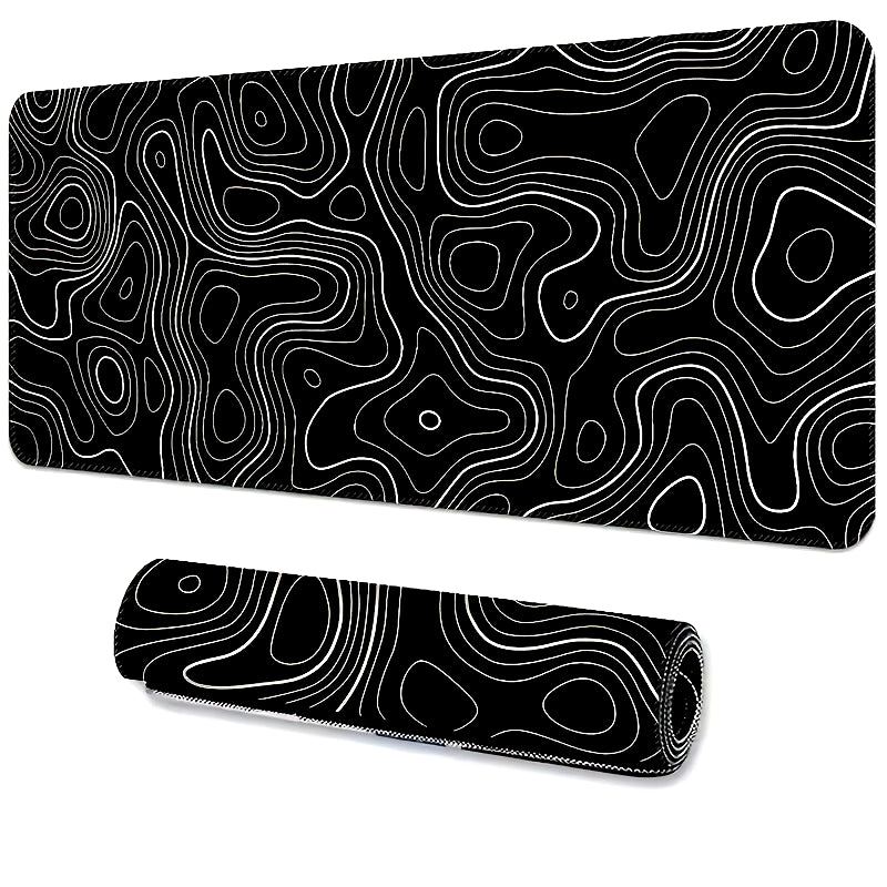 Extra-Large Gaming Mouse Pad with Stitched Edges & Non-Slip Rubber Base – Perfect for Desk Setup