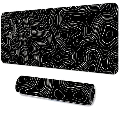 Extra-Large Gaming Mouse Pad with Stitched Edges & Non-Slip Rubber Base – Perfect for Desk Setup