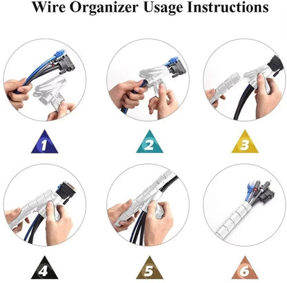 Gaming Desk Cable Organizer – Keep Your PC Setup Clean & Clutter-Free  