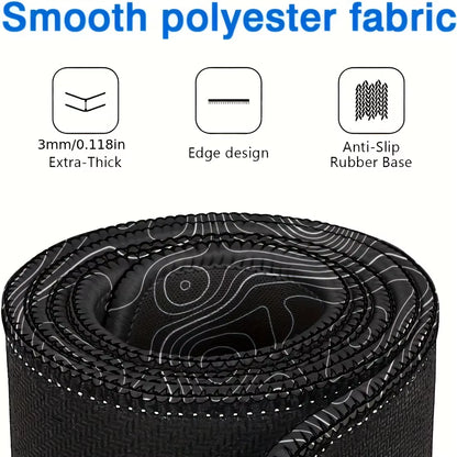 Extra-Large Gaming Mouse Pad with Stitched Edges & Non-Slip Rubber Base – Perfect for Desk Setup