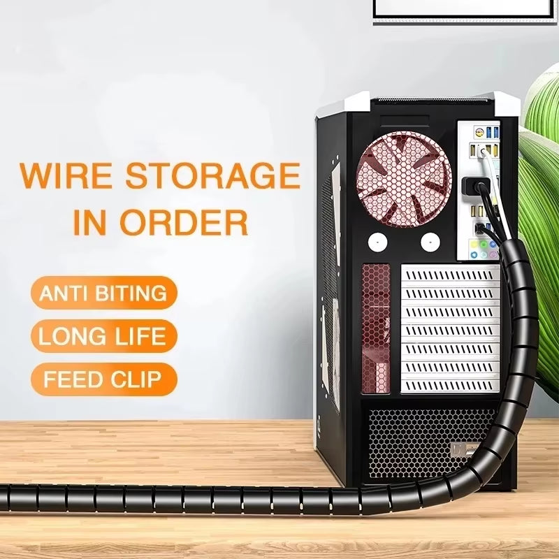 Gaming Desk Cable Organizer – Keep Your PC Setup Clean & Clutter-Free  