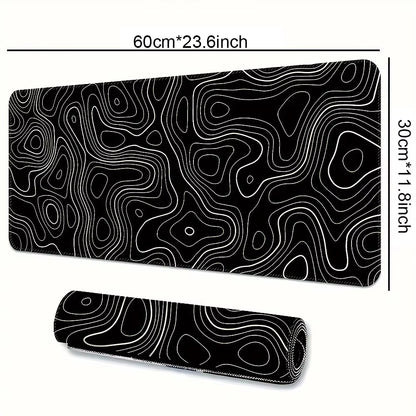 Extra-Large Gaming Mouse Pad with Stitched Edges & Non-Slip Rubber Base – Perfect for Desk Setup