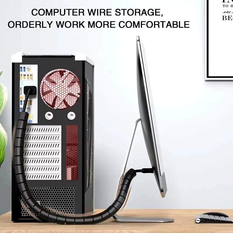 Gaming Desk Cable Organizer – Keep Your PC Setup Clean & Clutter-Free  